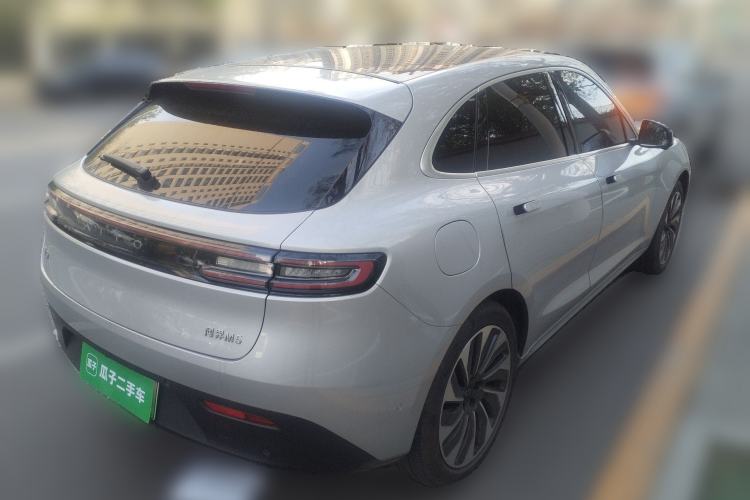 Used Hima AITO M5 2022 Extended-Range Four-Wheel Drive Ultimate Edition Rear Right 45 Deg