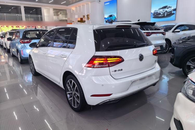 Used Volkswagen Golf 2020 Zhiai Edition 280TSI DSG Comfort Model Rear Left 45 Deg