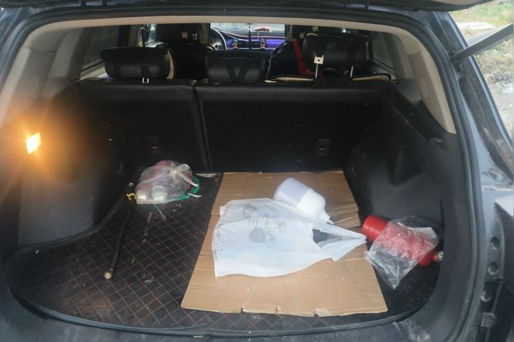 Used Zotye T600 2016 1.5T Manual Luxury Edition Trunk