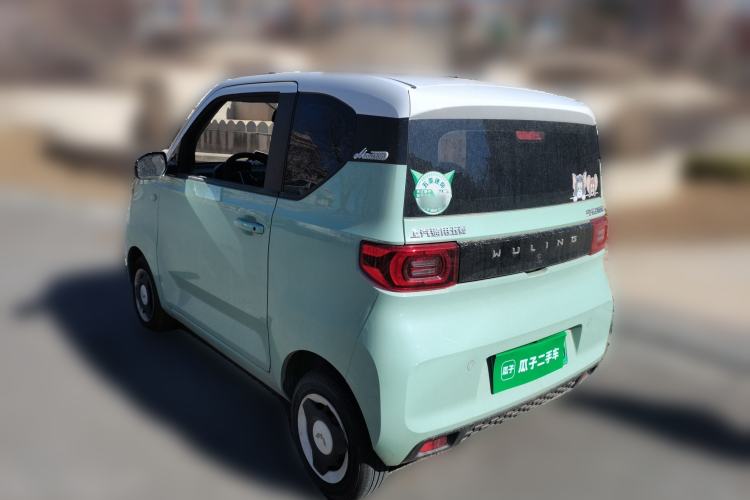 Used Wuling Hongguang MINIEV 2022 Macaron Premium Model – Lithium Iron Phosphate Rear Left 45 Deg