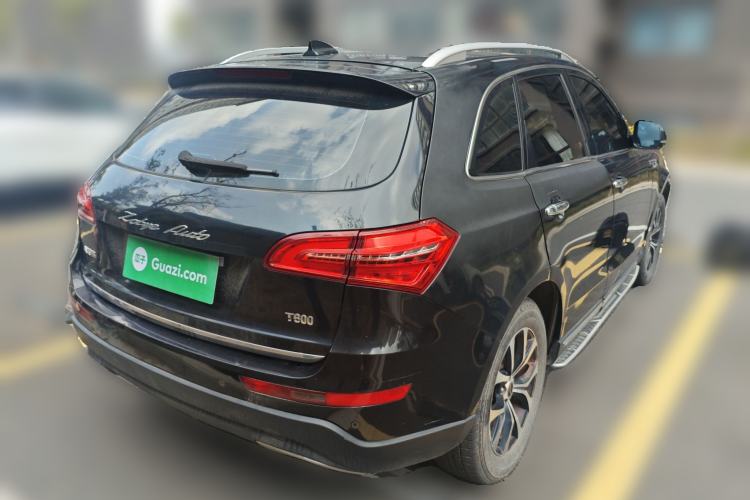 Used Zotye T600 2016 Sport Edition 1.5T Manual Luxury Model Rear Right 45 Deg