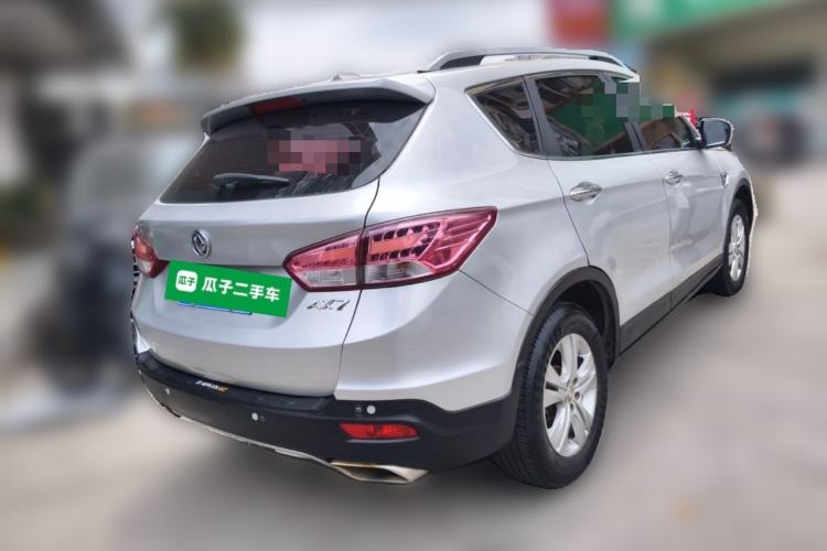 Used Dongfeng Aeolus AX7 2015 2.0L Automatic Zhiyue Version Rear Right 45 Deg