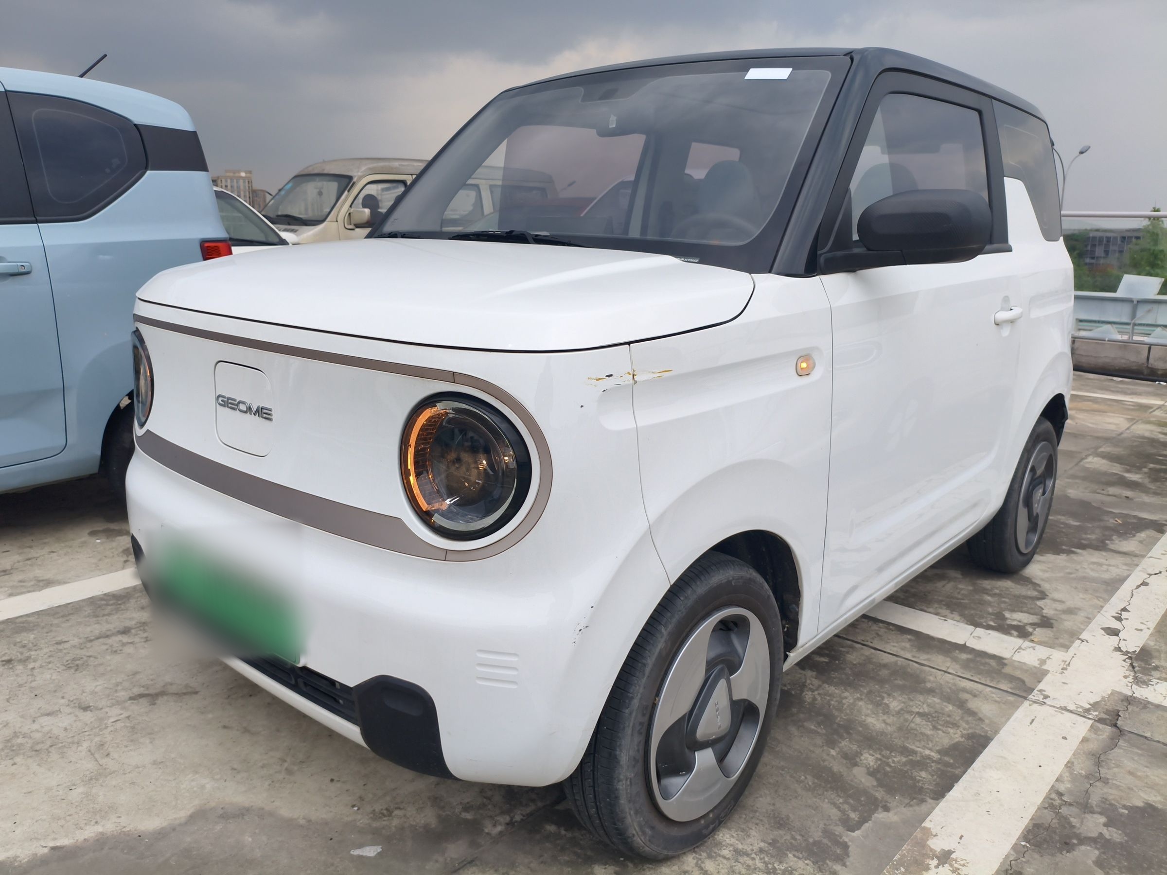 Parte inferior delantera