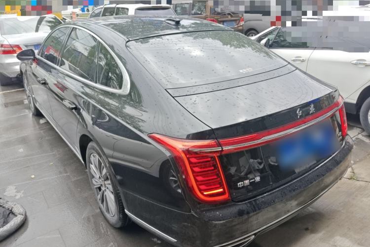 Used Hongqi H9 2022 2.0T Smart Connect Flagship Edition Rear Left 45 Deg