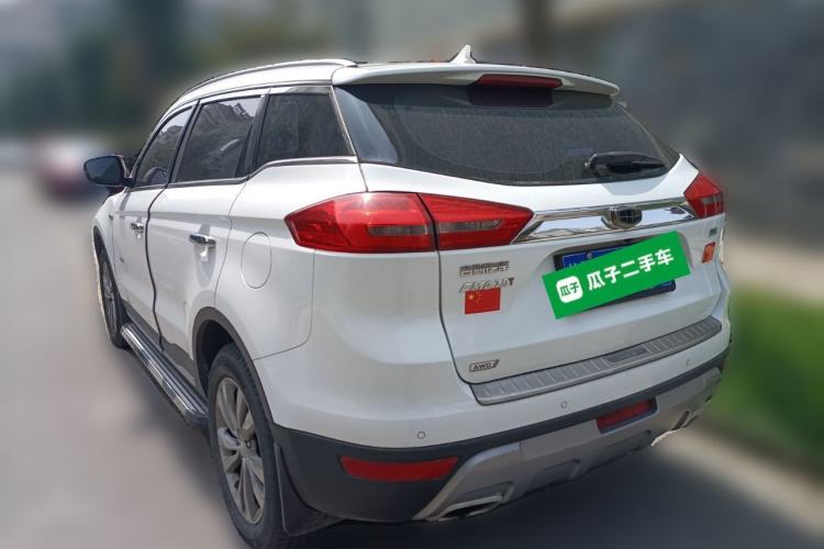 Used Geely Auto Emgrand X7 Sport 2016 1.8TD Automatic All-Wheel-Drive ZhiZun Edition Rear Left 45 Deg