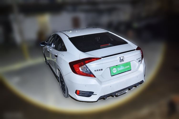 Used Honda Civic 2019 220TURBO CVT Dynamic Edition China VI Emission Standard Rear Left 45 Deg