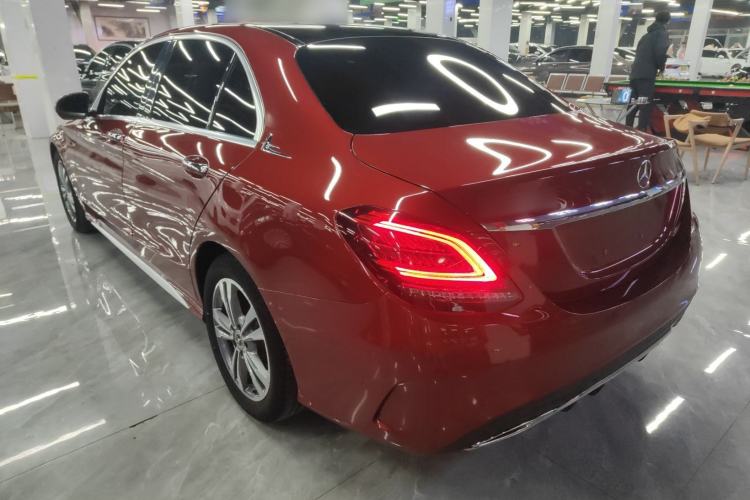 Used Mercedes-Benz C-Class 2021 C 200 L Fashion Edition Sport Version Rear Left 45 Deg