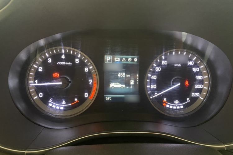 Used CHANGAN CS55 2018 1.5T Automatic Colorful Edition China V Standard Instrument Cluster