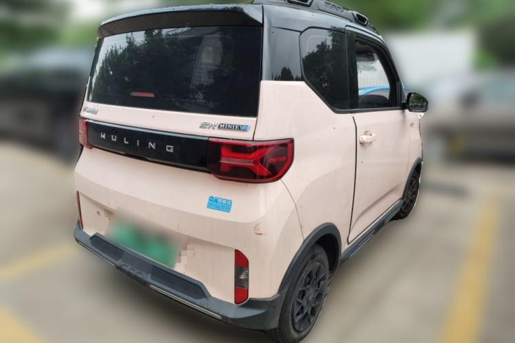 Used Wuling Hongguang MINIEV 2022 GAMEBOY 300km Enthusiast Model with Lithium Iron Phosphate Rear Right 45 Deg