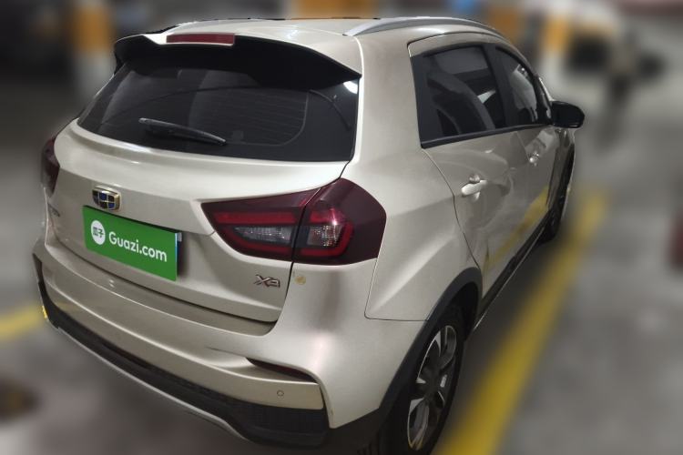 Used Geely Auto Vision X3 2019 Upgraded Model 1.5L CVT Prestige Version Rear Right 45 Deg