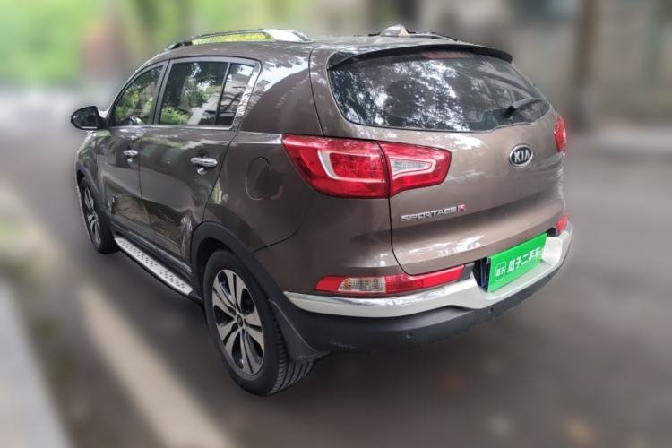 Used Kia Sportage R 2012 2.0L Automatic Two-Wheel Drive NAVI Rear Left 45 Deg