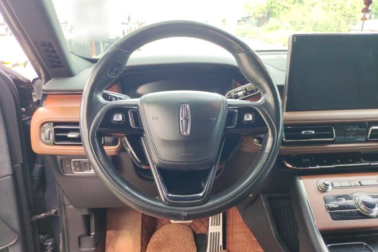 Used Lincoln Aviator 2021 3.0T V6 Four-Wheel Drive Zunya Edition Steering Wheel