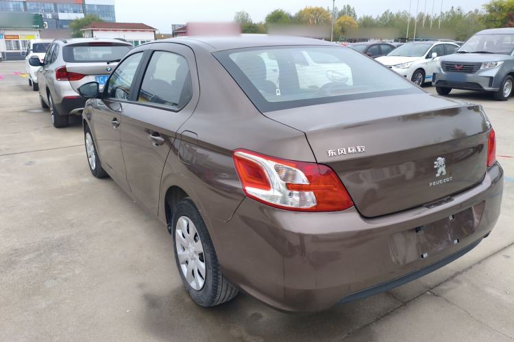 Used Peugeot 301 2016 1.6L Automatic Comfort Edition Rear Left 45 Deg