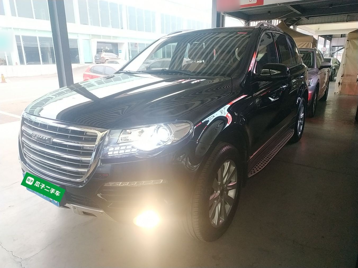 Parte inferior delantera