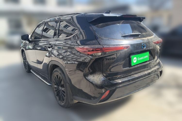 Used Toyota Highlander 2023 2.5L Smart Electric Hybrid Dual-Engine 4x4 Knight Edition 7 Seats Rear Left 45 Deg