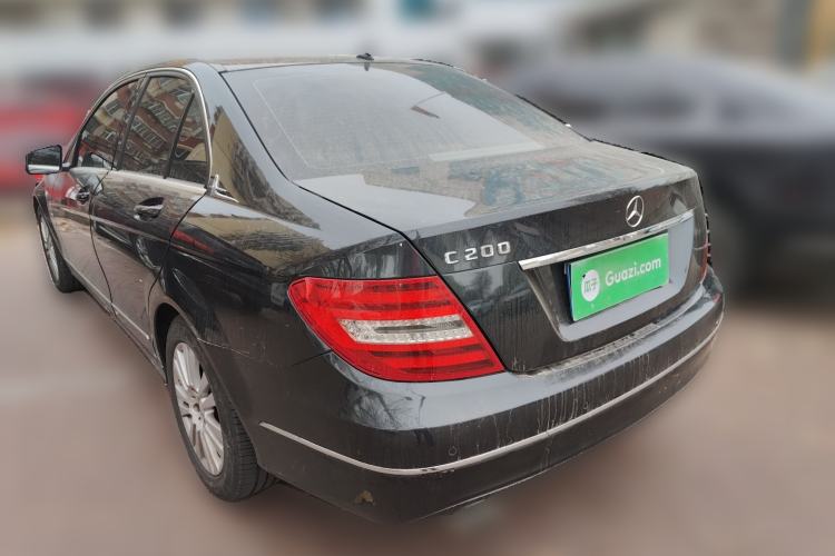 Used Mercedes-Benz C-Class 2011 C 200 CGI Elegant Model Rear Left 45 Deg