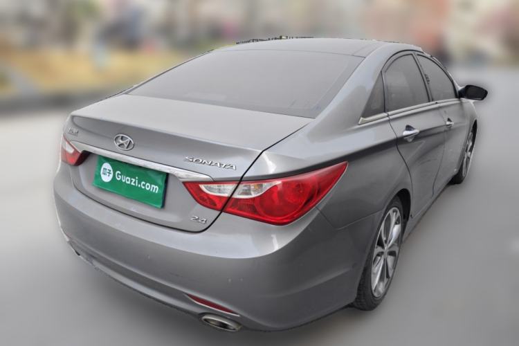 Used Hyundai Sonata 2013 2.4L Automatic Luxury Version China V Standard Rear Right 45 Deg
