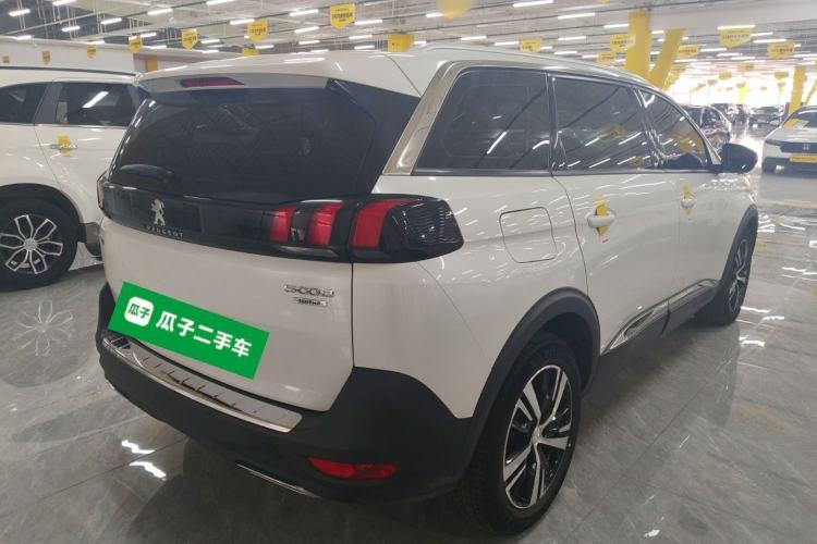 Used Peugeot 5008 2021 360THP 5-Seater Strength Edition Rear Right 45 Deg