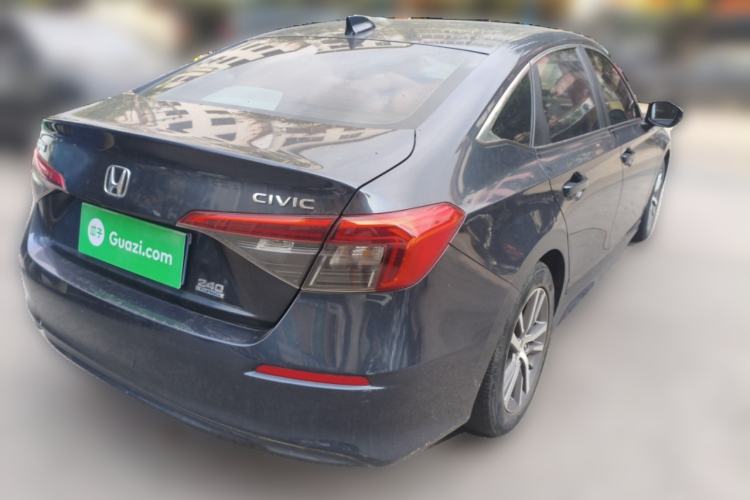 Used Honda Civic 2022 240TURBO CVT Dynamic Edition Rear Right 45 Deg