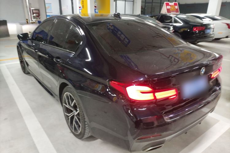 Used BMW 5 Series 2022 530i M Sport Package Rear Left 45 Deg