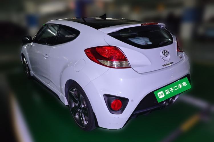 Used Hyundai Veloster 2012 1.6T Automatic Luxury Edition Rear Left 45 Deg