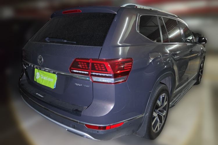 Used Volkswagen Teramont 2017 380TSI Four-Wheel Drive Luxury Edition Rear Right 45 Deg