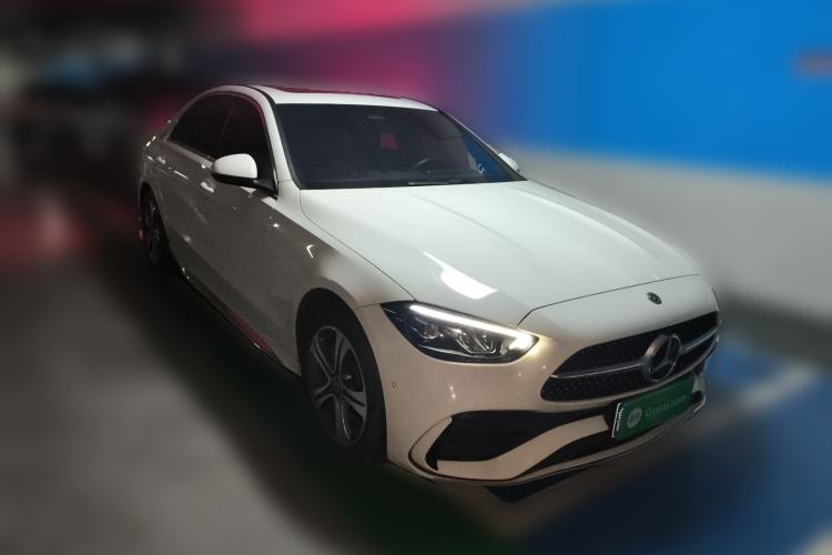 Used Mercedes-Benz C-Class 2022 C 200 L Sport Edition Front Right 45 Deg