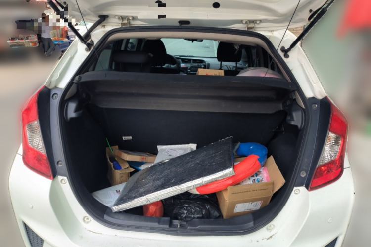 Used Honda Fit 2014 1.5L LX CVT Comfort Model Trunk