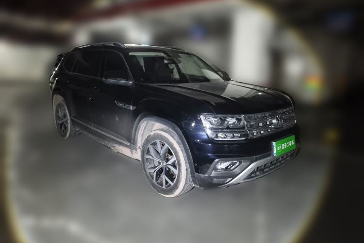 Used Volkswagen Teramont 2019 380TSI Four-Wheel Drive Luxury Version China VI Standard Front Right 45 Deg