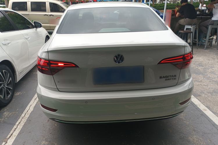 Used Volkswagen Sagitar 2020 280TSI DSG Comfort Version China VI Standard Rear