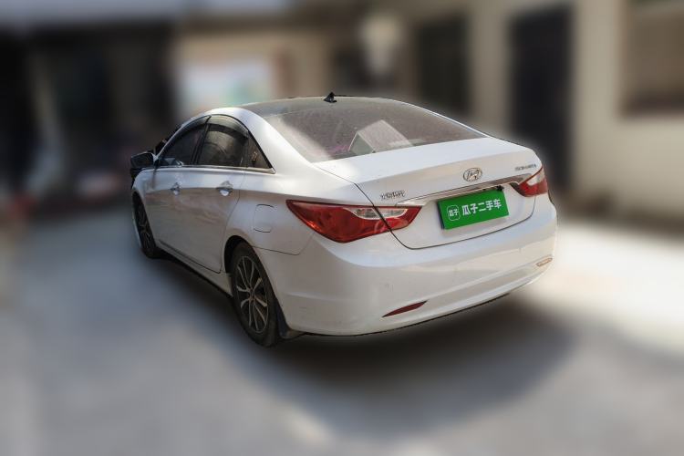 Used Hyundai Sonata 2013 2.0L Automatic Luxury Edition Rear Left 45 Deg