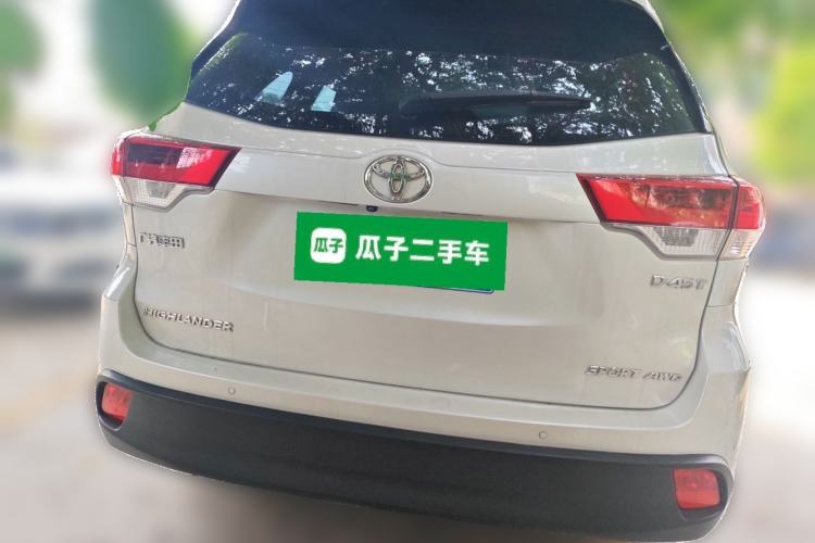 Used Toyota Highlander 2018 2.0T Four-Wheel Drive Luxury Version 7 Seats China VI Standard