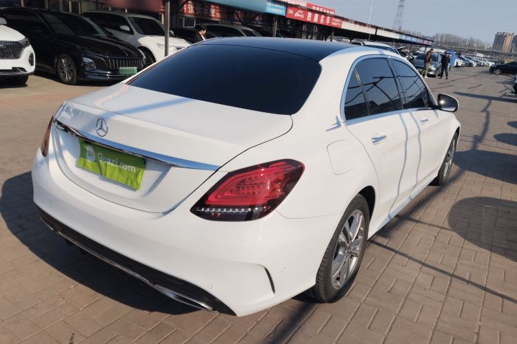 Used Mercedes-Benz C-Class 2020 C 200 L Fashion Edition Sport Version Rear Right 45 Deg