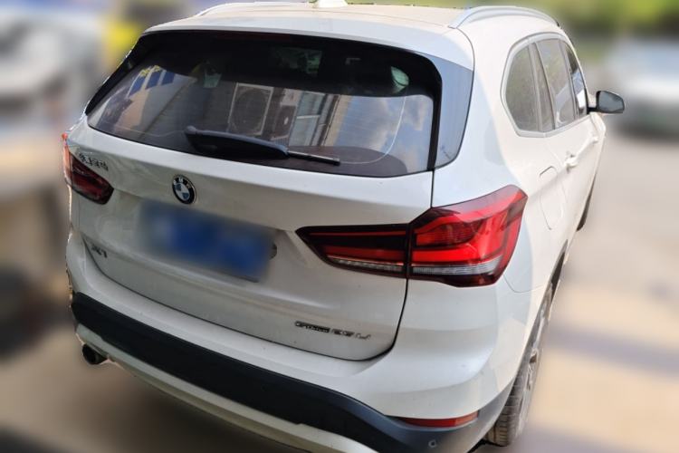 Used BMW X1 2021 Restyled sDrive25Li Leading Edition Rear Right 45 Deg