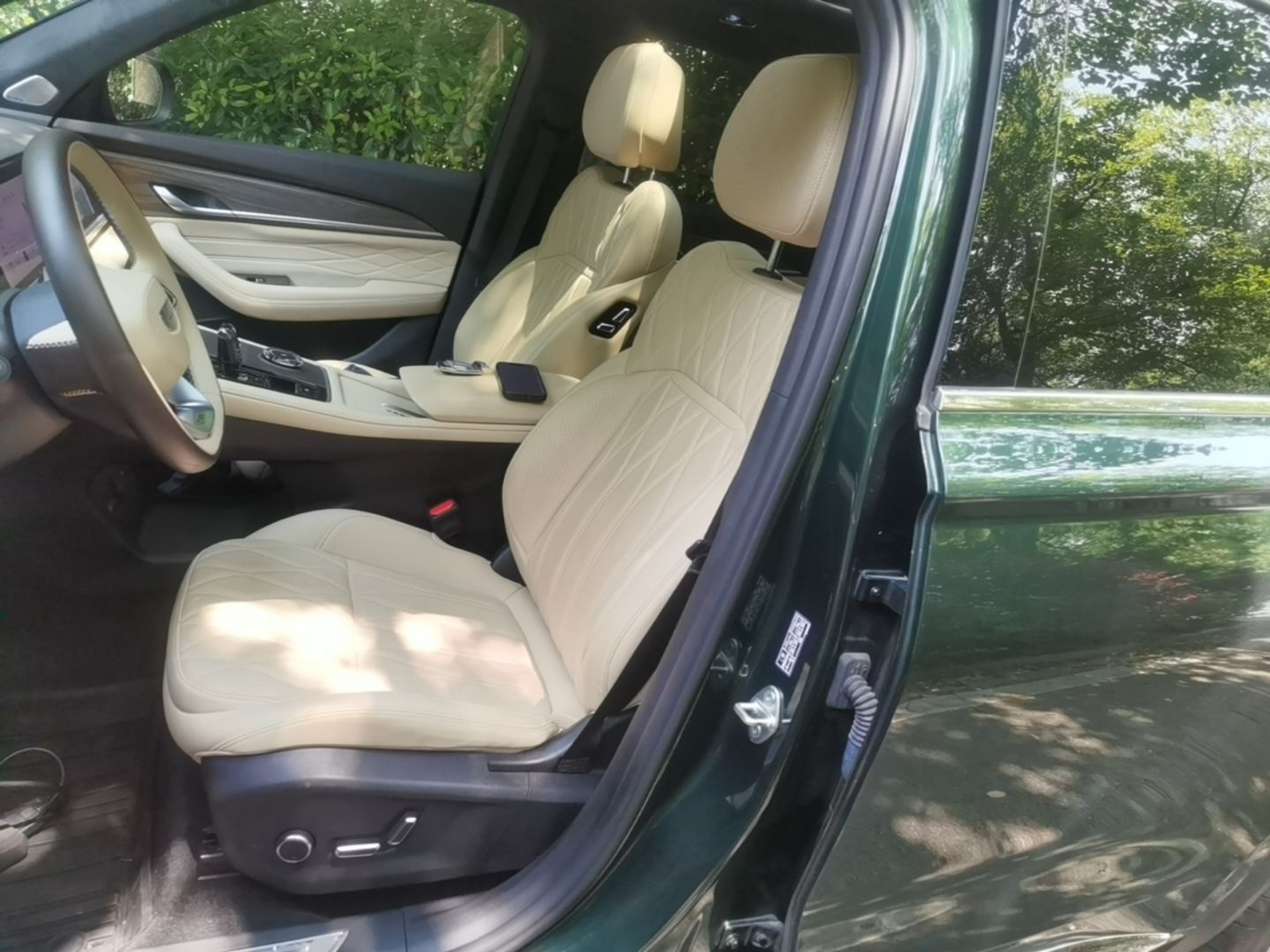Avant de la voiture