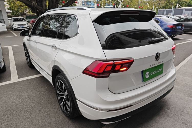 Used Volkswagen Tiguan L 2021 330TSI Automatic Two-Wheel Drive R-Line Enhanced Edition Rear Left 45 Deg