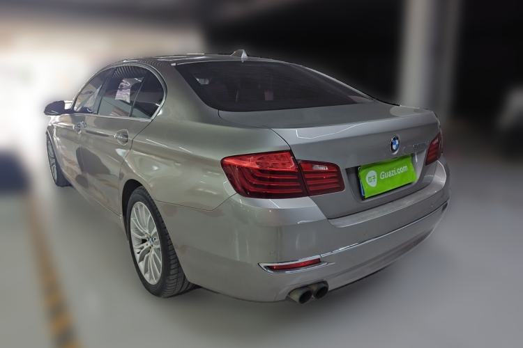 Used BMW 5 Series 2014 525Li Luxury Design Package Rear Left 45 Deg