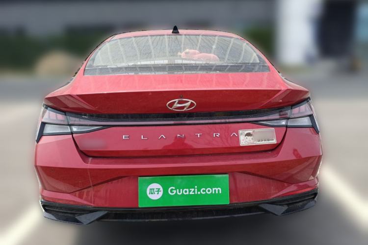 Used Hyundai Elantra 2021 1.5L CVT LUX Prestige Edition Rear