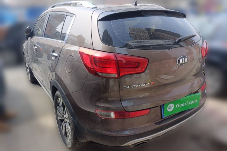 Used Kia Sportage R 2015 2.0L Automatic Two-Wheel Drive DLX Model Rear Left 45 Deg