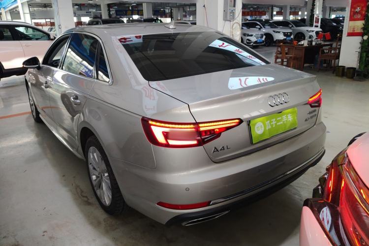 Used Audi A4L 2019 40 TFSI Ambition China VI Rear Left 45 Deg