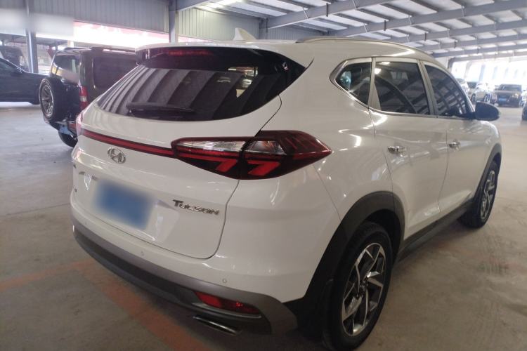 Used Hyundai Tucson 2020 280TGDi Two-Wheel-Drive GLS Smart Connectivity Version China VI Standard Rear Right 45 Deg
