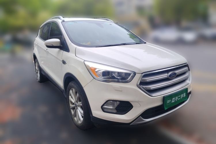 Used Ford Kuga 2017 EcoBoost 245 4x4 Prestige Edition Front Right 45 Deg