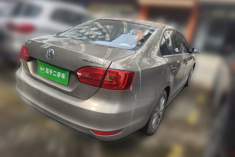 Used Volkswagen Sagitar 2014 Revised Version 1.6L Automatic Leading Edition Rear Right 45 Deg