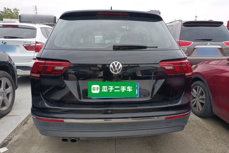 Used Volkswagen Tiguan L 2019 Revised 330TSI Automatic Two-Wheel Drive Smart & Luxury Edition China VI Standard Rear