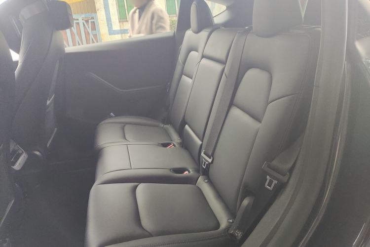 Used Tesla Model Y 2024 Long-Range All-Wheel-Drive Version Left Rear Seat