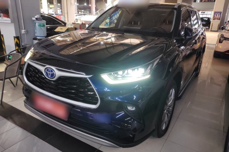 Used Toyota Highlander 2022 Dual-Engine 2.5L Four-Wheel Drive Prestige Version 7 Seats