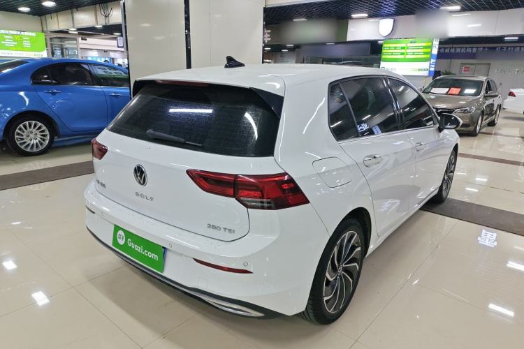 Used Volkswagen Golf 2021 280TSI DSG Pro Rear Right 45 Deg