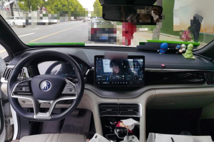 Used BYD Song PLUS New Energy 2021 DM-i 51KM Prestige Model Center Console