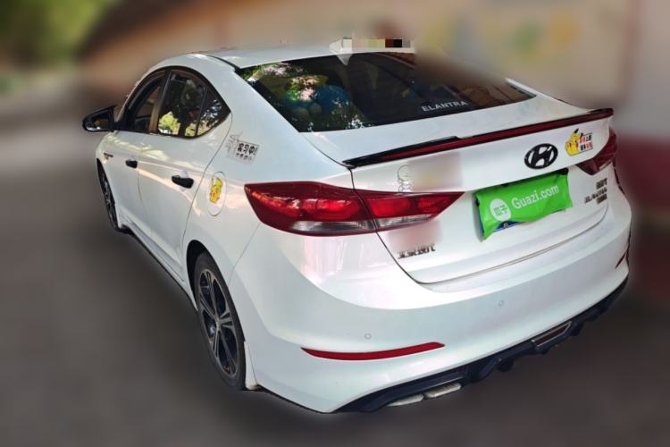 Used Hyundai Elantra (6th Generation / Lingdong) 2018 1.4T Dual-Clutch Xuan Dong · Dynamic Edition Rear Left 45 Deg