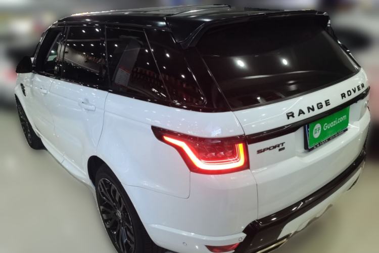 Used Land Rover Range Sport 2021 3.0 L6 YAO Black Edition Rear Left 45 Deg